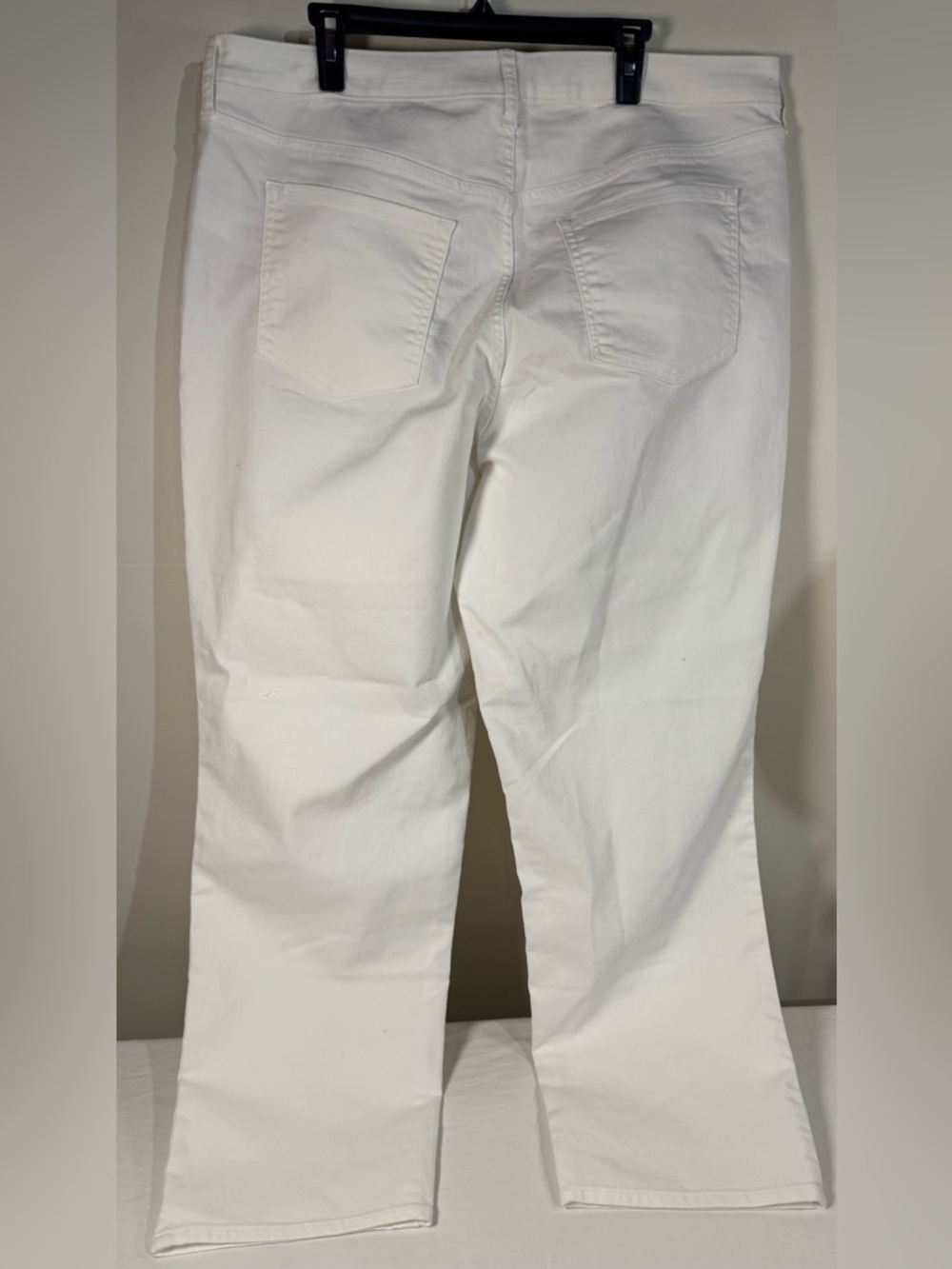 Old navy high rise wow loose jeans womens white 22 long new